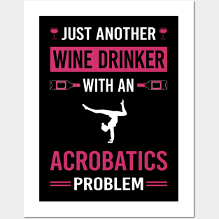 Wine Drinker Acrobatics Acrobatic Posters and Art